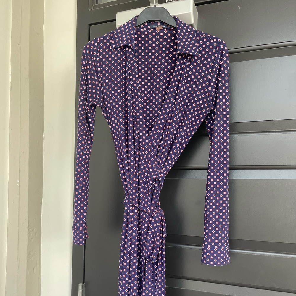 Tommy Hilfiger wrap-up dress